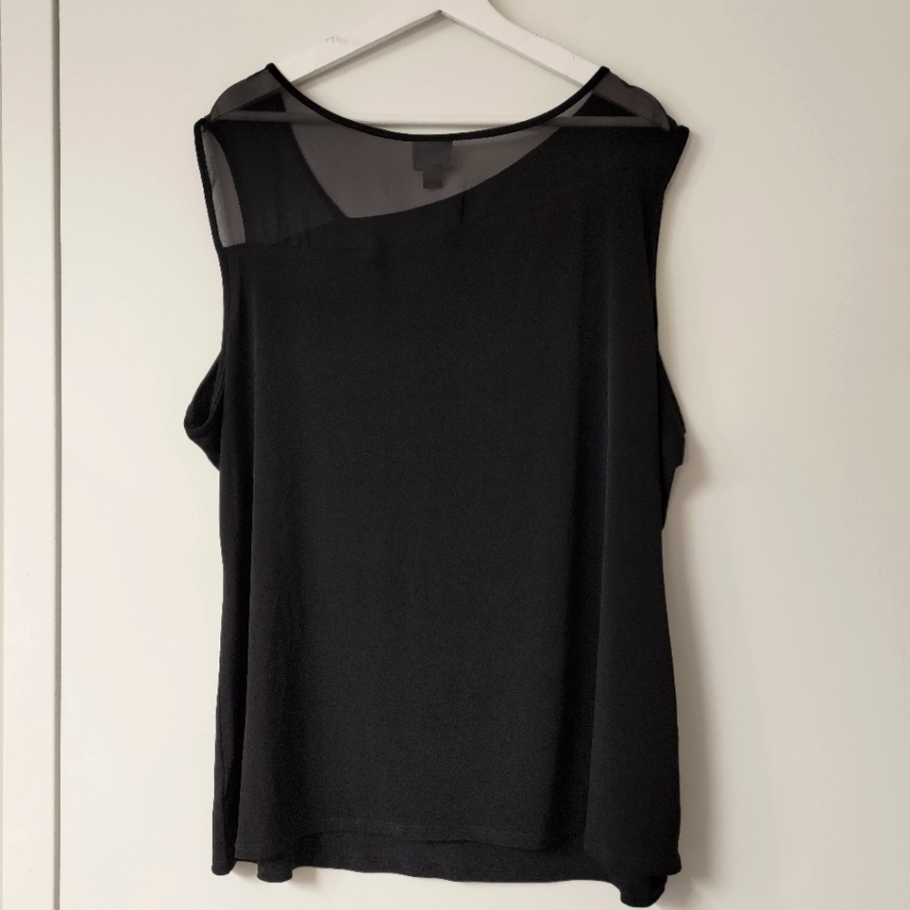 Worthington Sleeveless Top 3X